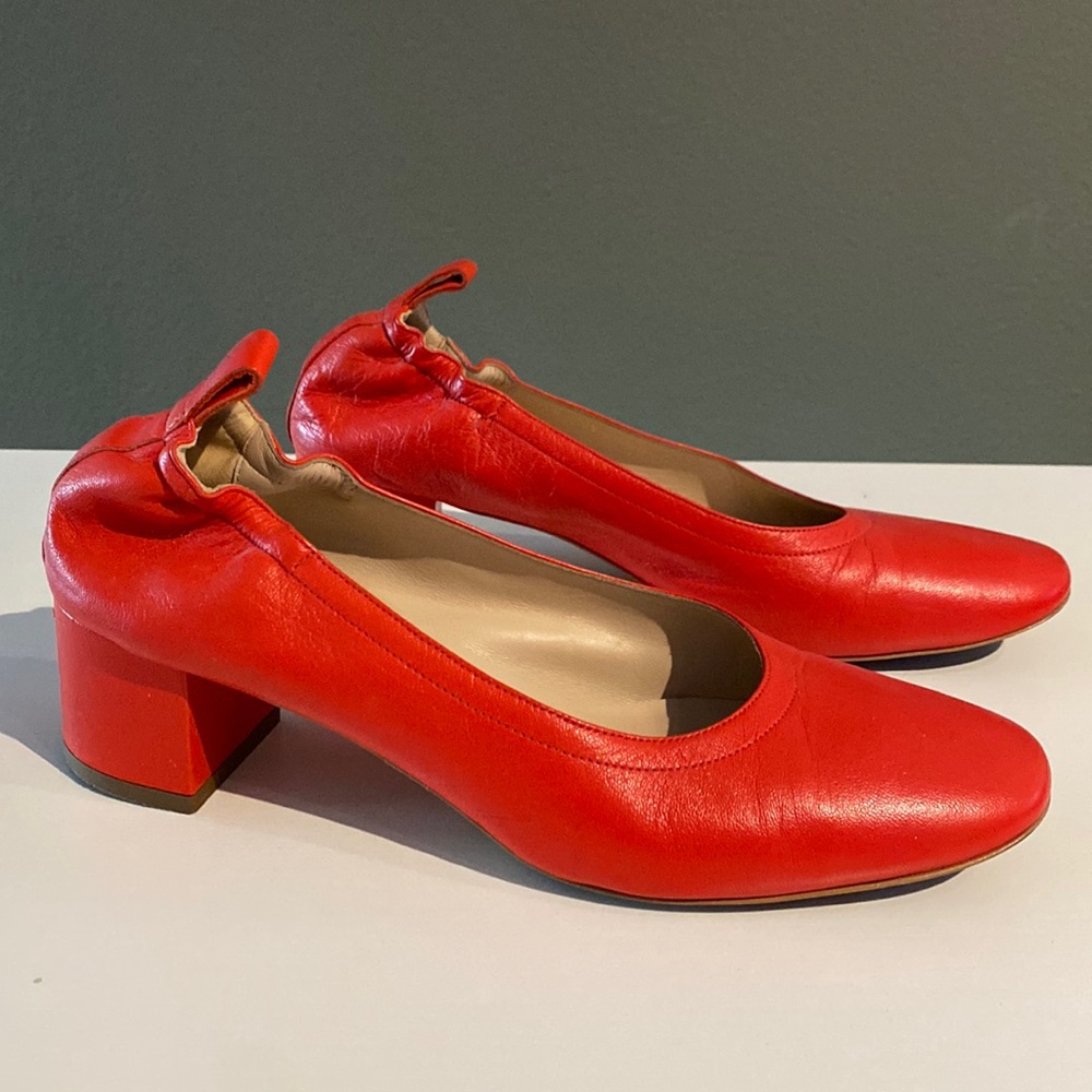 Everlane Day Heel Red 8.5